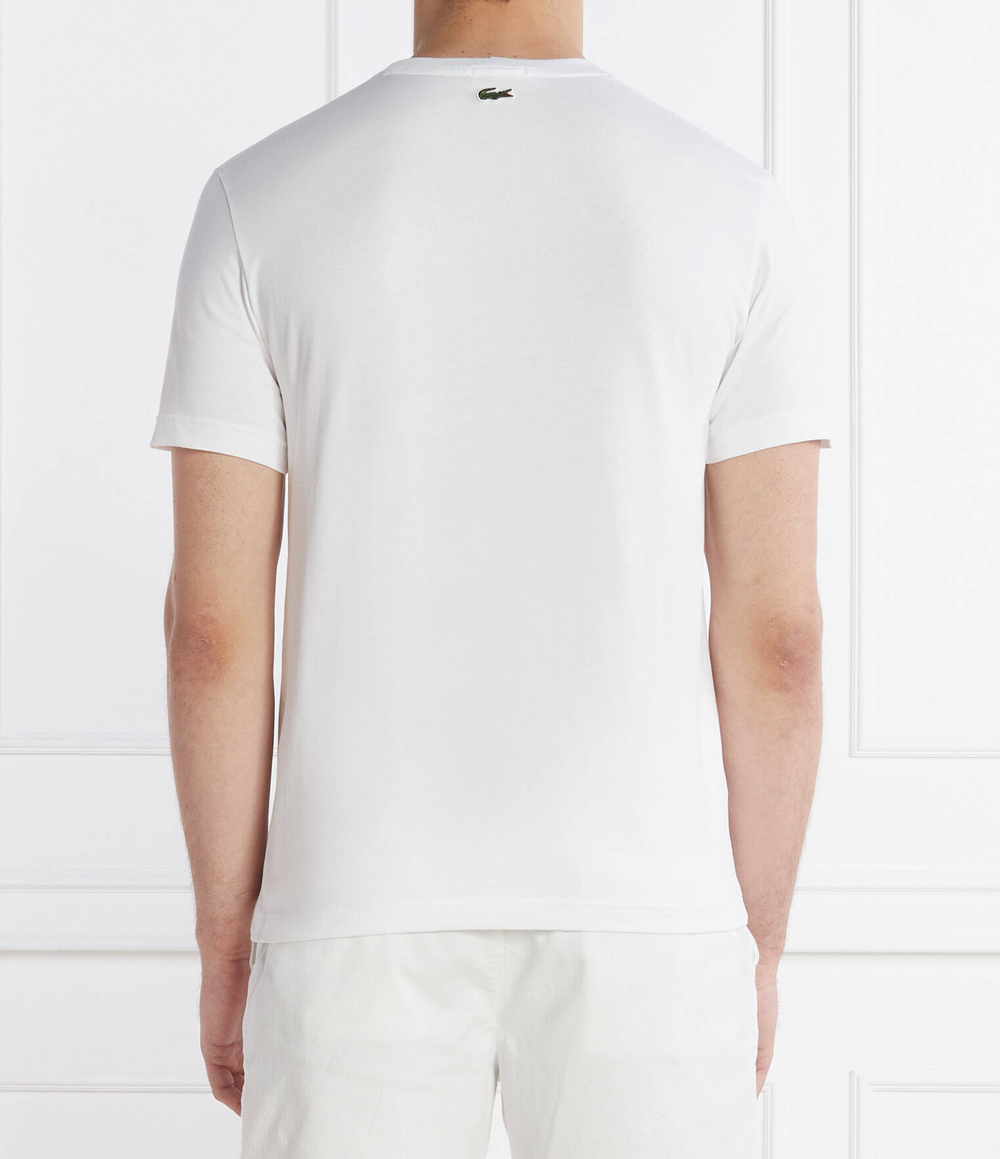 Футболка Lacoste - белый(TH1147)