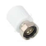 Муфта PP-R комбинированная белая Дн 20х1/2" с накидной гайкой VALFEX 10139020