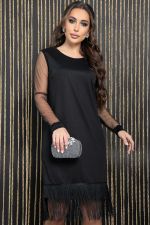 Платье Бейла (черное) П11433 LT Collection