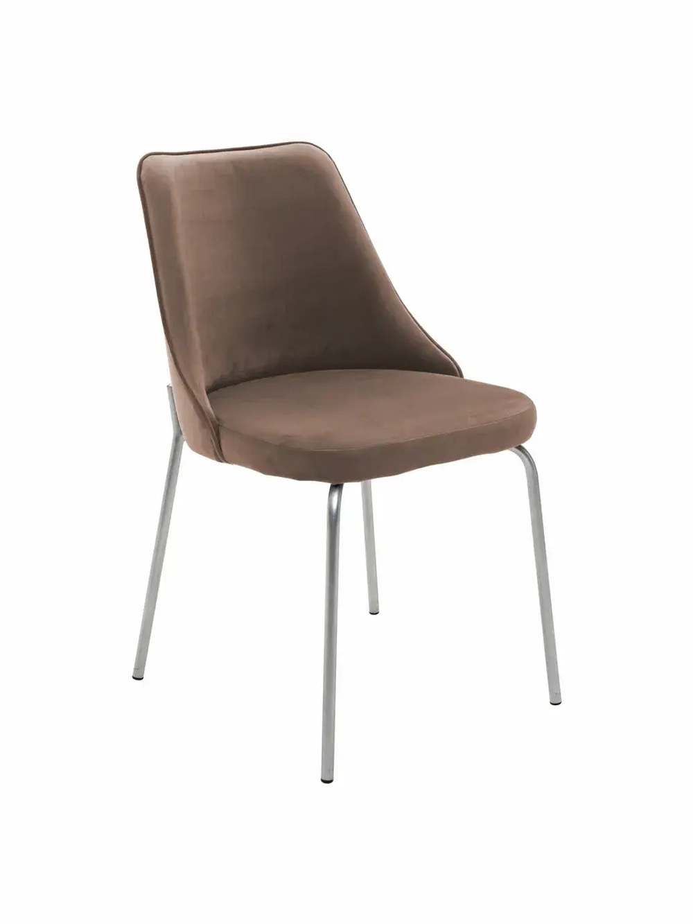 Стул "Флорес" 1 шт. Антивандальная ткань, Серебряные ножки