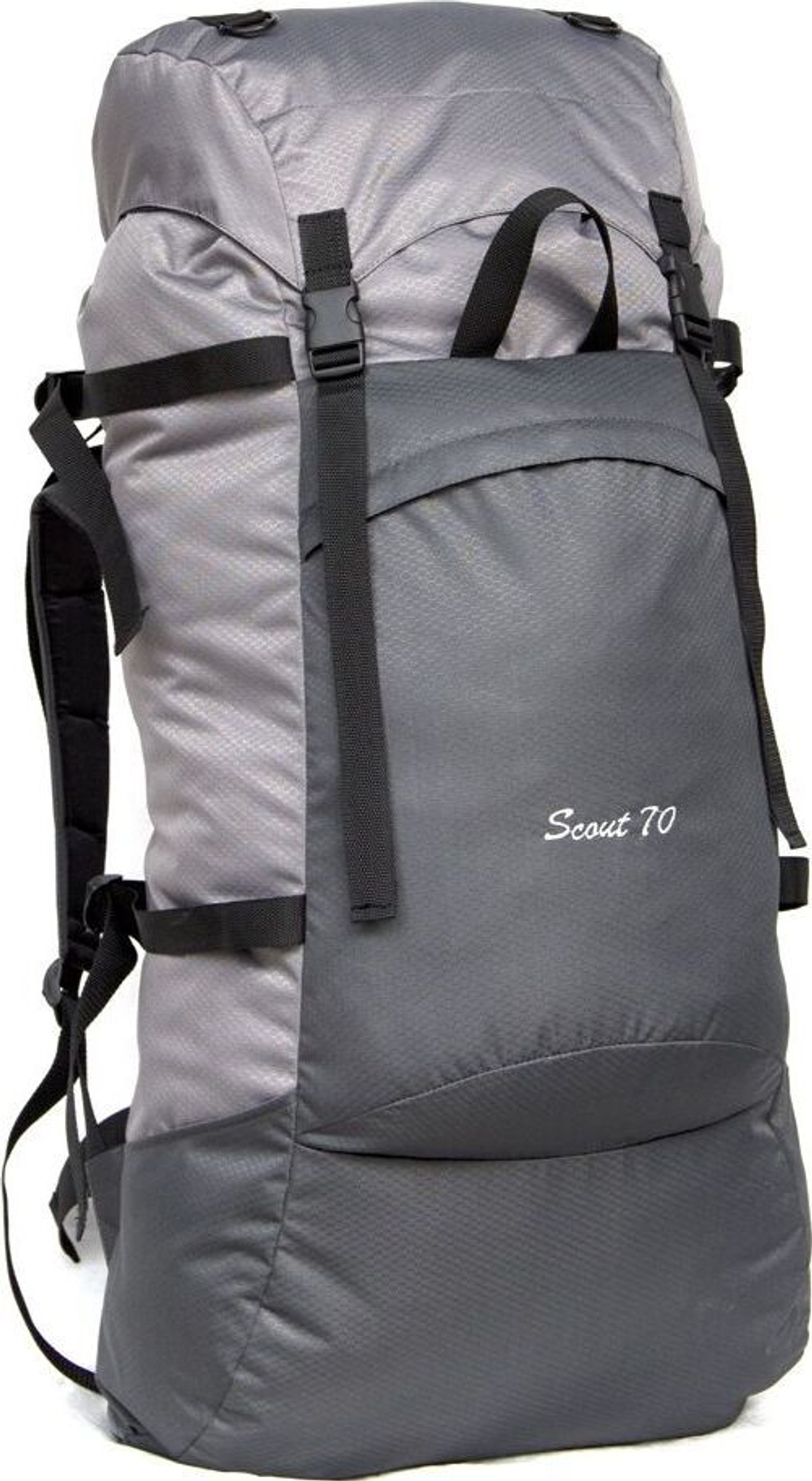 Рюкзак туристический Prival Скаут 70, Оксфорд 600,  серый