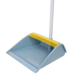 Набор для уборки, щетка для пола с совком «Практик» синий 8015