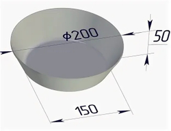 Форма для выпечки хлеба 200х50 мм