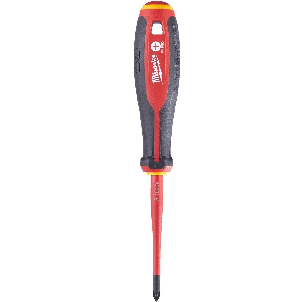 Отвертка Milwaukee трехгранная изолированная VDE PH 1x80