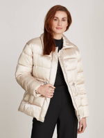 Сатиновая куртка Calvin Klein - бежевый(K20K207727)