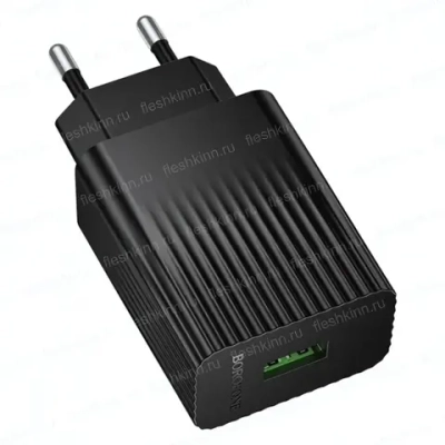 Зарядное устройство Borofone BAS72A QC3.0 чёрный