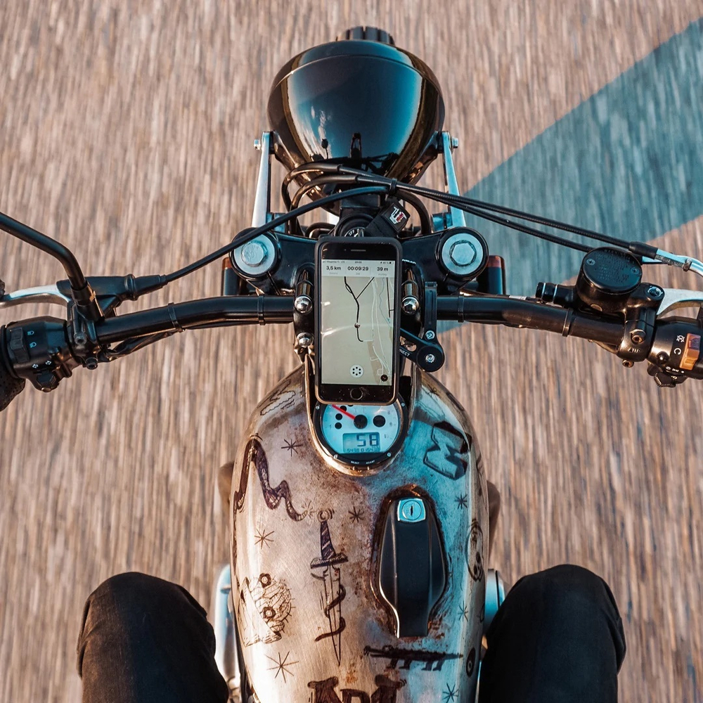 Крепление для телефона на руль мотоцикла SP Connect SPC+ Moto Mount PRO
