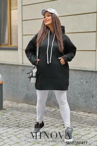 Худи 417-черный Minova