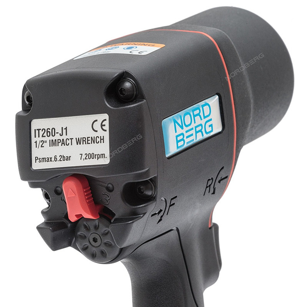 NORDBERG (IT260) Пневмогайковерт 1/2", 1058 Нм