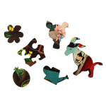 Пазл деревянный "Винни Пух. Страна сказок"