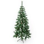 Ель новогодняя искусственная "Velvet Pinewood" 180 см, с инеем и шишками, ПВХ, ЗОЛОТАЯ СКАЗКА, 591704