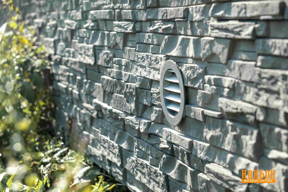 Навесной декоративный камень Каньон, коллекция Дакота