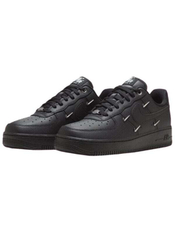Кроссовки Nike Air Force 1 Low '07 Lx Black Silver Mini Swoosh