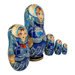 Матрёшка 21см "С зайкой" 5мест