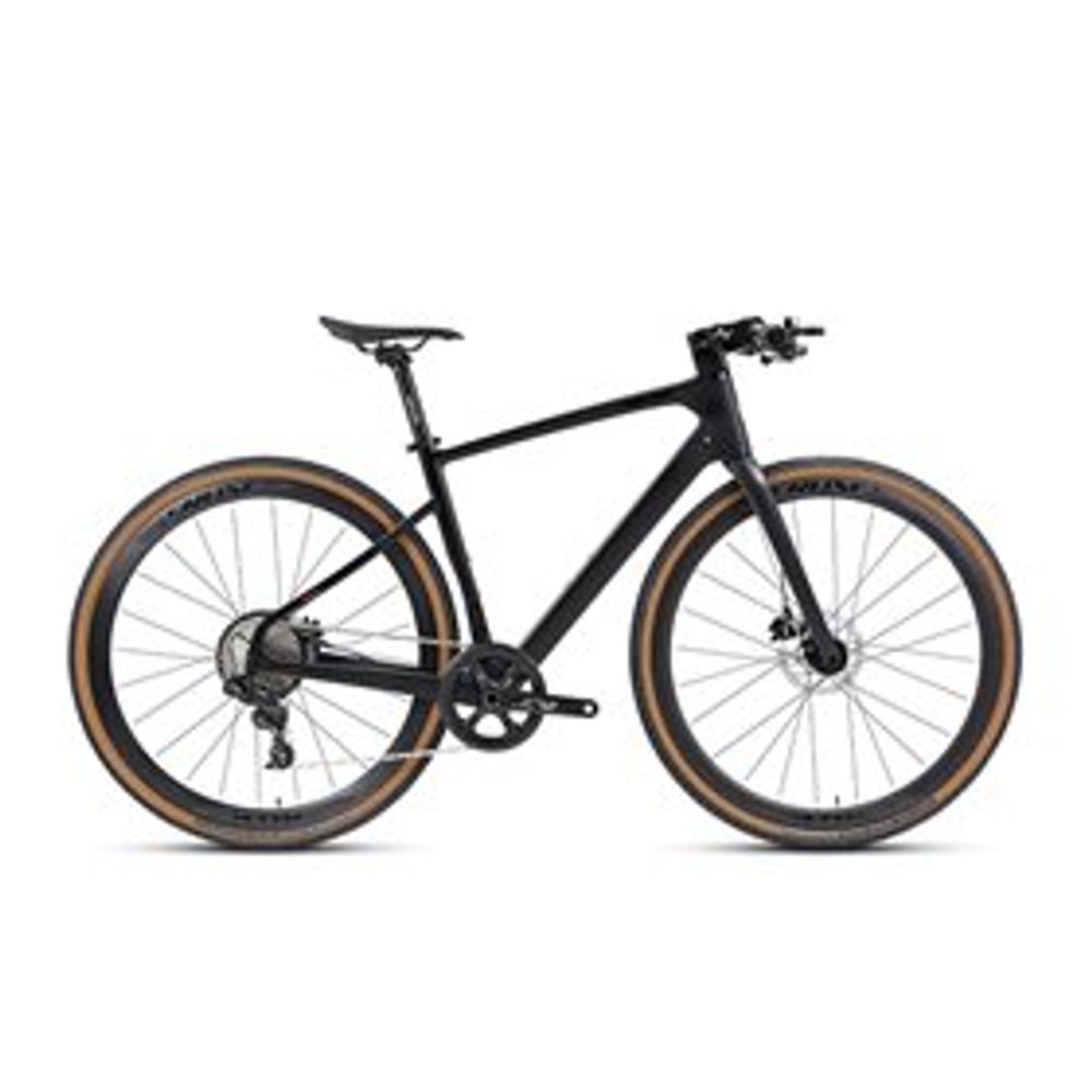 Велосипед Twitter 2025 GRAVEL carbon (Hydraulic Disc) мод. Gravel V1-PB R7000-22S Carbon р. 54 цвет чёрный матовый