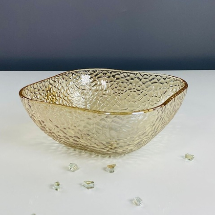 Lenardi 588-659 Салатник 20,2см в под.уп.(х12)Стекло