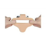 Насадка-фаллоимитатор с кольцом и вибрацией Ultra Soft Bead (16,51 см)