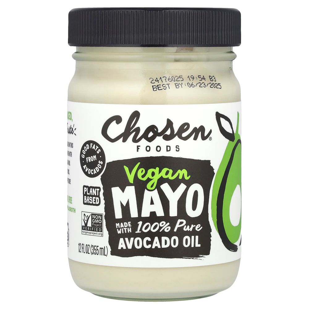 Chosen Foods, веганский майонез, 355 мл (12 жидк. унций)
