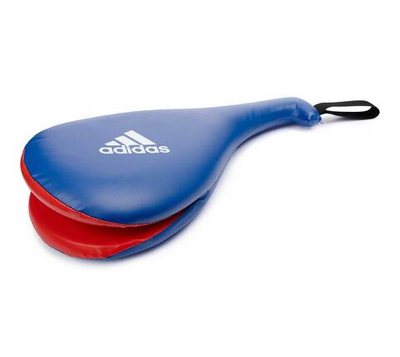 Ракетка для тхэквондо двойная Maya Double Target Mitt сине-красная adiTDT03