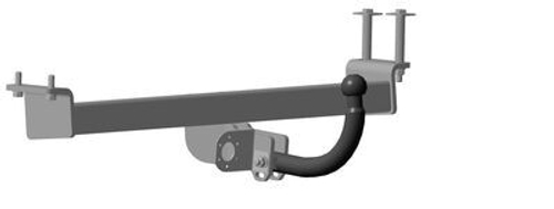 Фаркоп WESO 7610-A на Chery Tiggo III 2017-