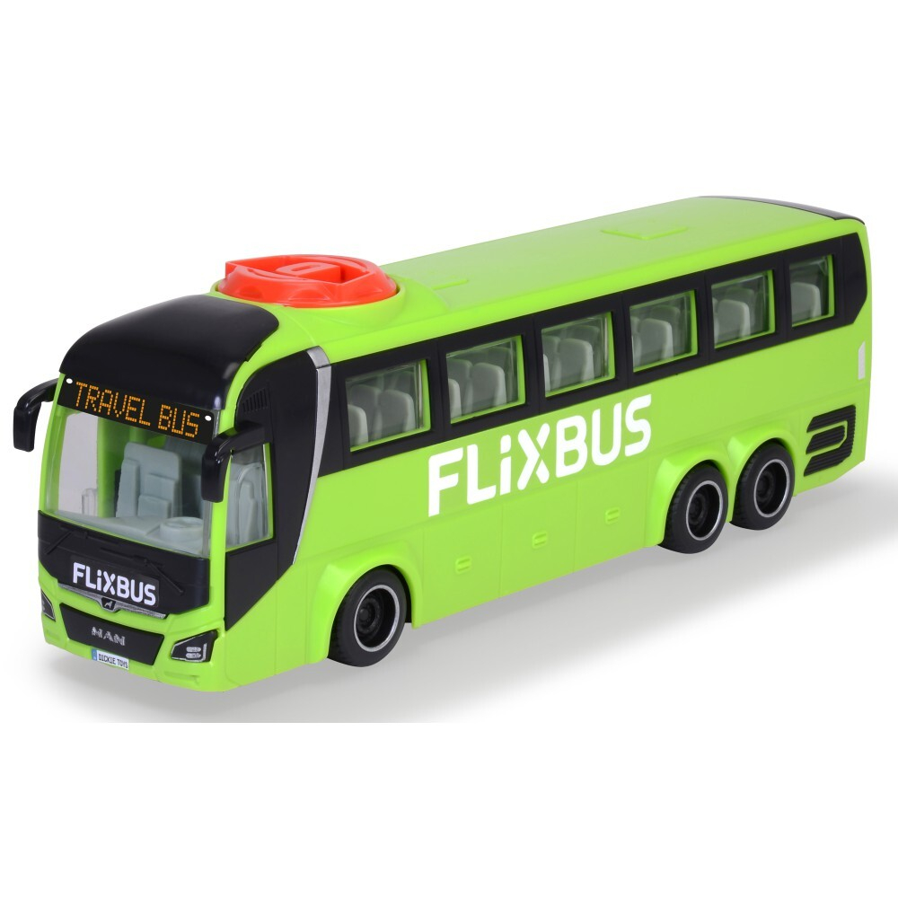 Dickie City - Туристический автобус FLIXBUS 26,5 см / артикул   3744015  / GTIN 4006333083464