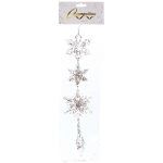 Подвеска «Волшебная снежинки» 32 см, Золотой
