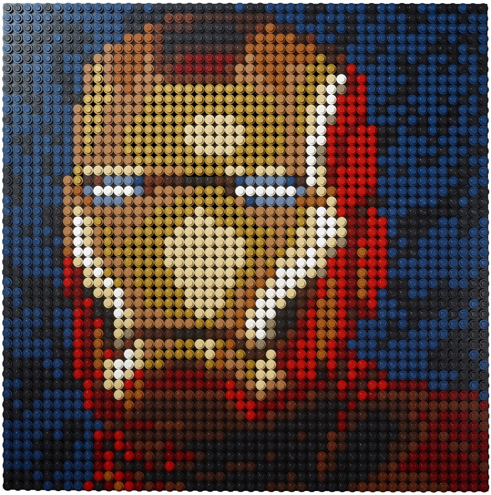 LEGO Art: Железный человек Marvel Studio 31199 — Marvel Studios Iron Man — Лего Арт Искусство