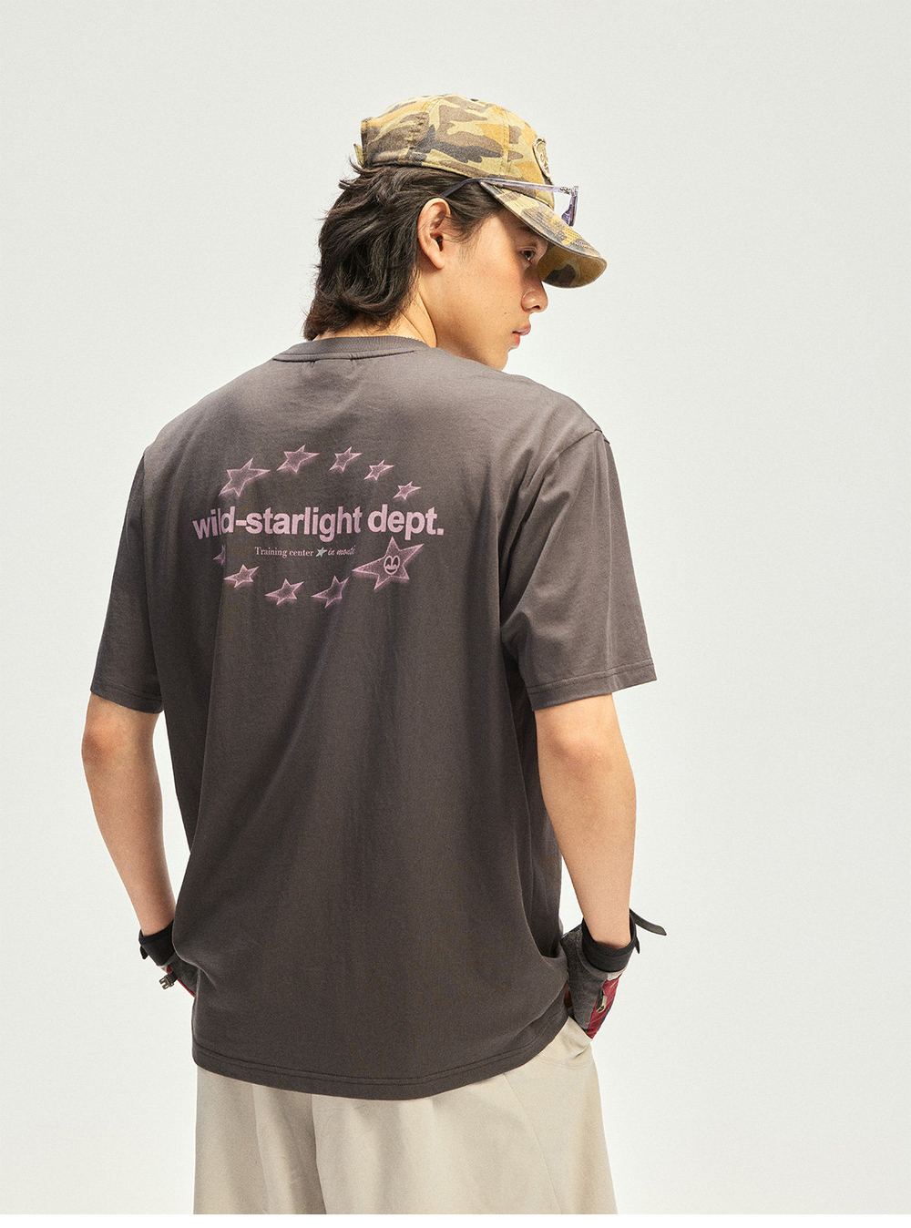 Футболка Nothomme Monterest Wild-Starlight графит