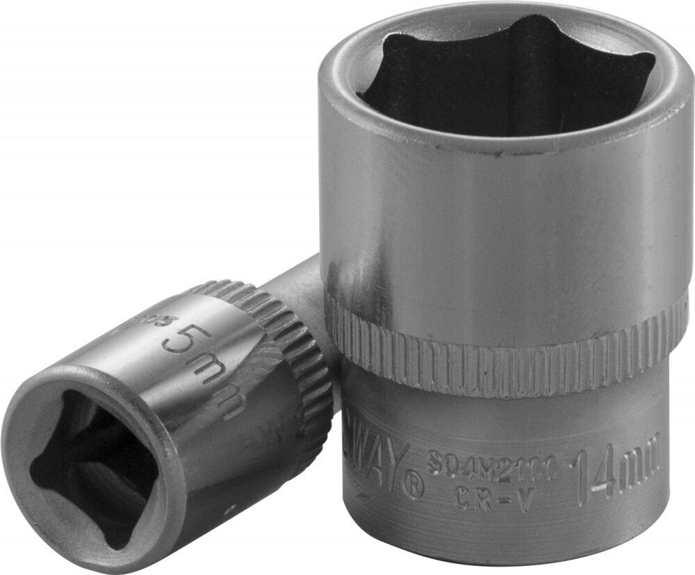 S04H2104 Головка торцевая 1/4&quot;DR, 4 мм
