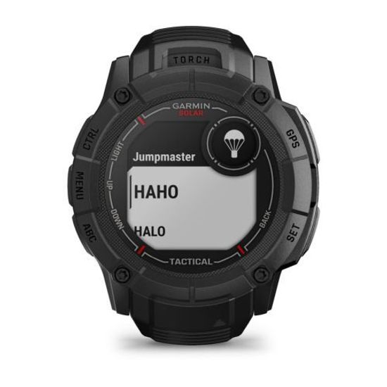 Умные часы Garmin Instinct 2X Solar Tactical Edition, черный