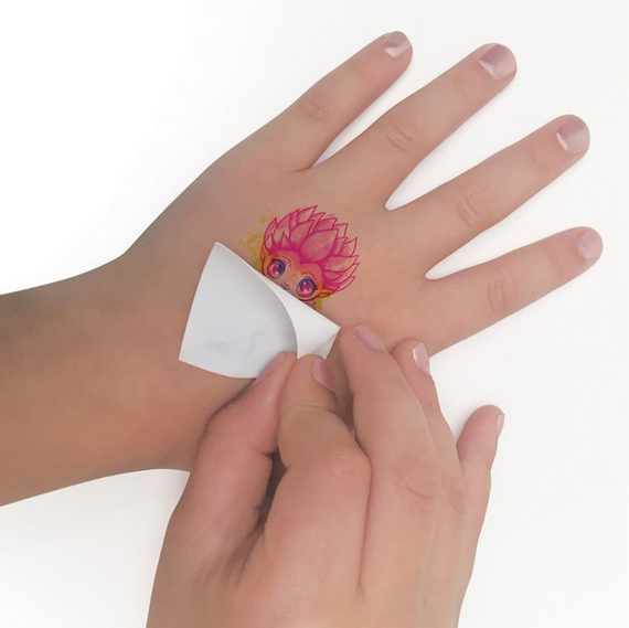 Набор для творчества - временные татуировки для девочки (Основная)