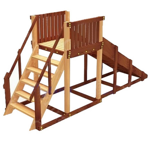 Детская горка TORUDA Север-2 (скат 3 м)