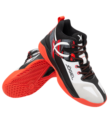 Кроссовки баскетбольные X1, White/red