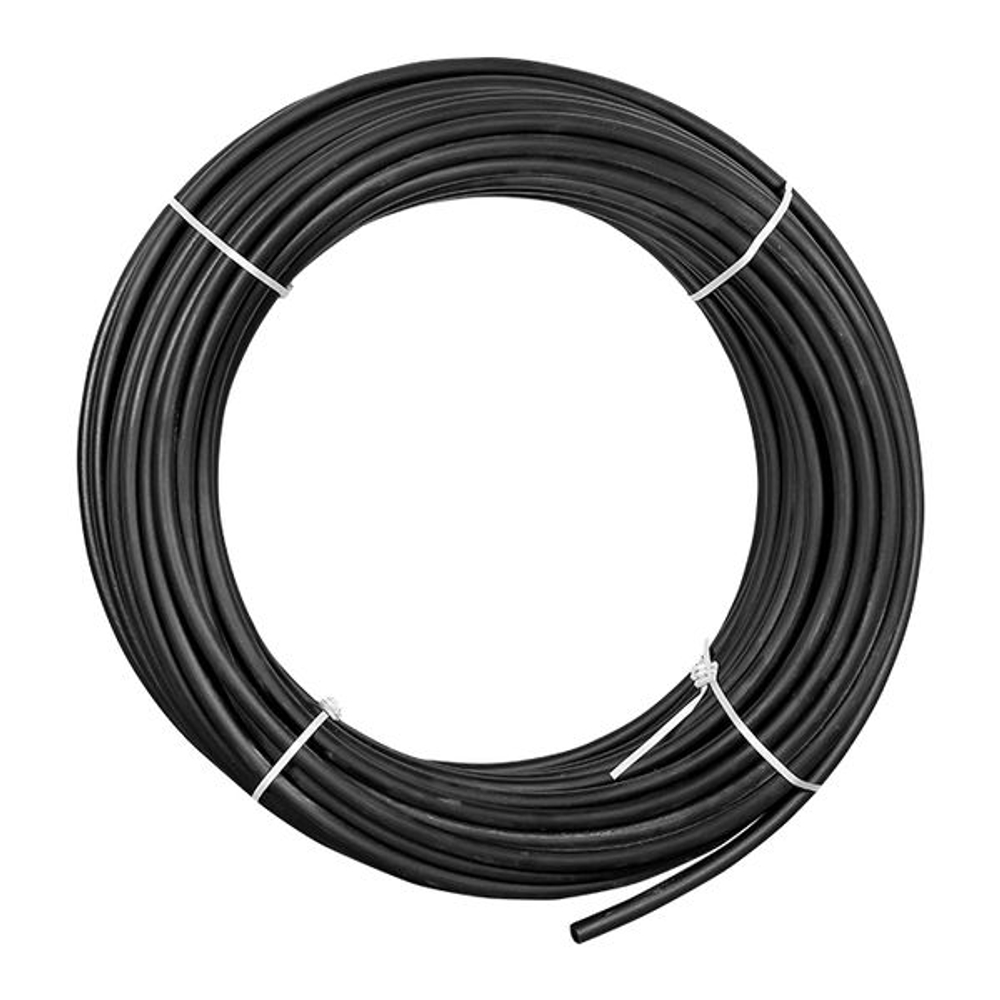 Труба гладкая ПНД жесткая d25 мм (100 м) черная EKF-Plast (100.00 шт.)