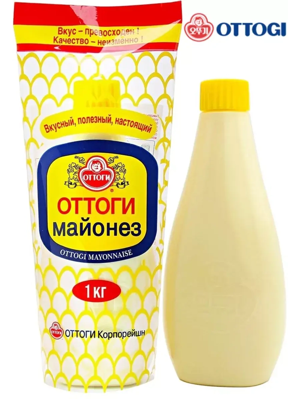 Майонез корейский натуральный 1 кг * 2 шт