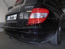Фаркоп оцинкованный Galia M125A для Mercedes C-Class W204 седан 2007-2014 / S204 универсал 2007-2014(паспорт и сертификат в комплекте)(без электрики)