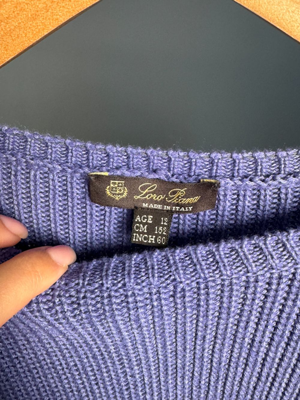 Джемпер из хлопка с шелком Loro Piana, 152