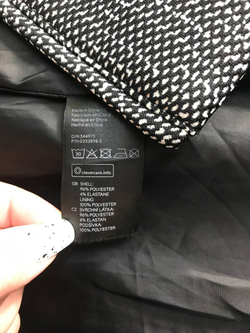 Пальто H&M прямого кроя, маркировка 38, визуально на 44 размер