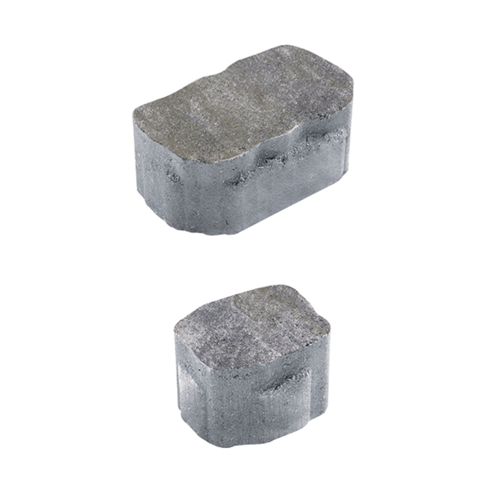 Тротуарная плитка Арена - Искусственный камень Габбро, комплект из 2 видов плит