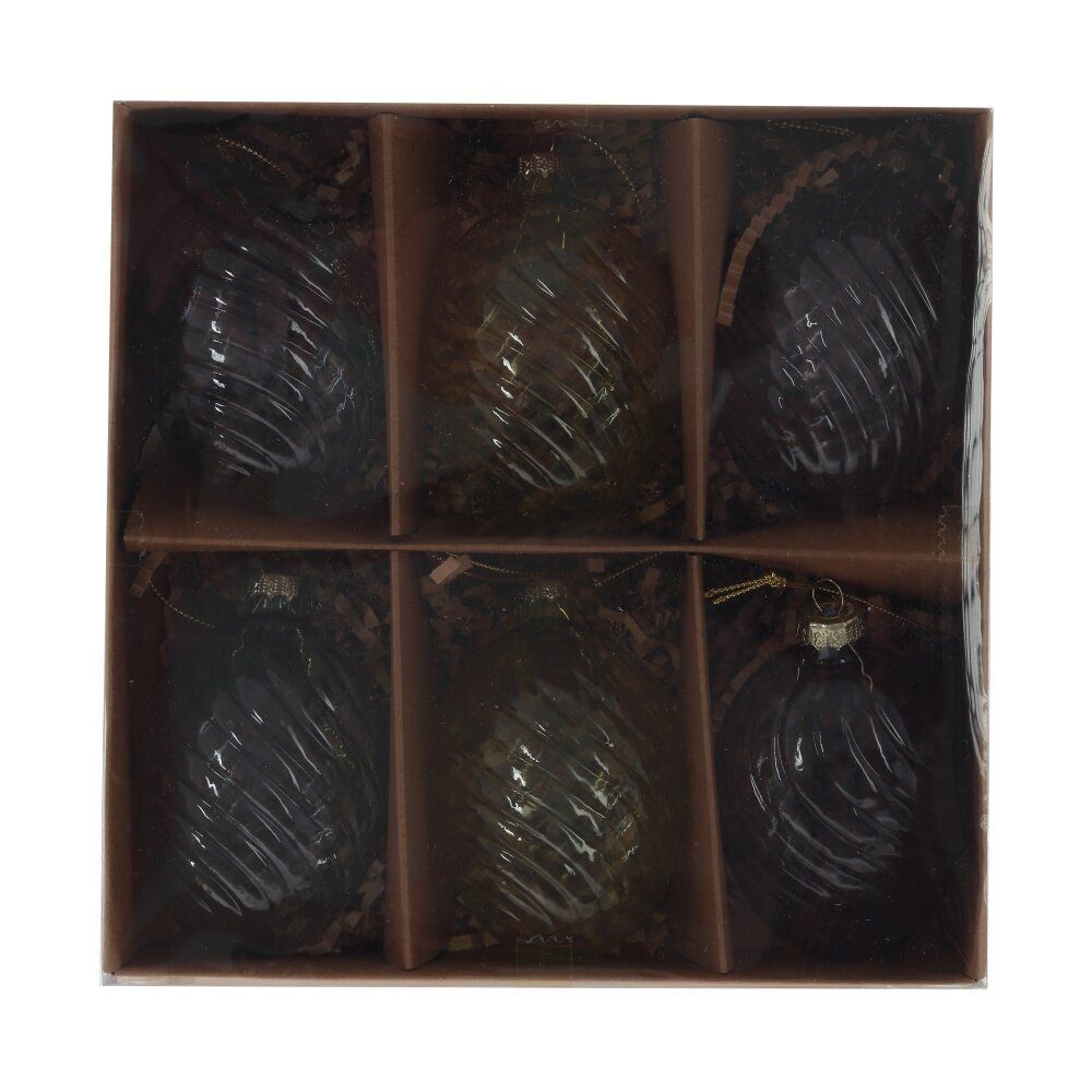 GAEM Набор из 6-ти изделий декоративных подвесных "Яйцо пасхальное" (6*8,5), L20 W20 H6,5 см