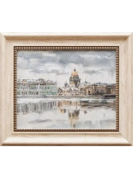 Картина маслом "Исаакиевский собор" Ларкина