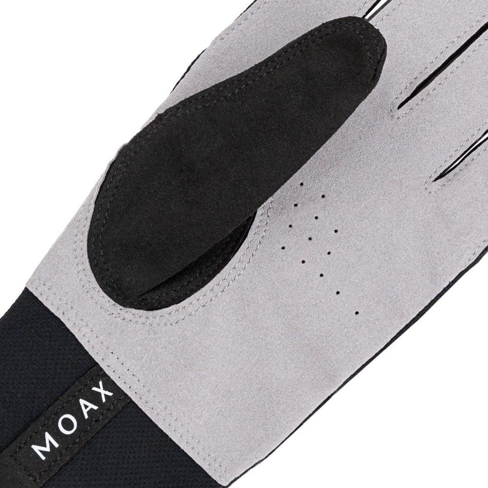 Перчатки для лыжероллеров Moax Air mesh черные