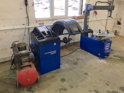 Запущено в эксплуатацию оборудование для шиномонтажа