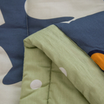 Комплект постельного белья Сатин с Одеялом Young 100% хлопок на резинке OBKR029