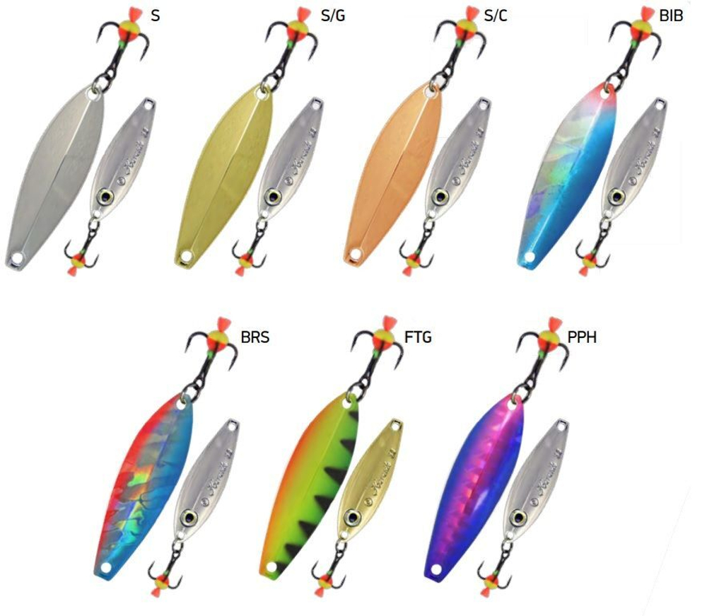 Блесна для зимней рыбалки Karasik 35мм, 4,2г, S/C 1 шт