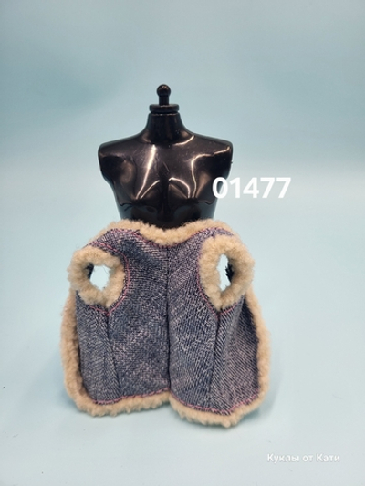Одежда для куклы Барби - винтаж на подростка жилетка 01477