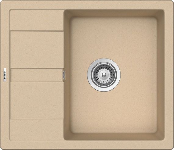 Мойка SCHOCK Optima 45D Cristalite лунный камень