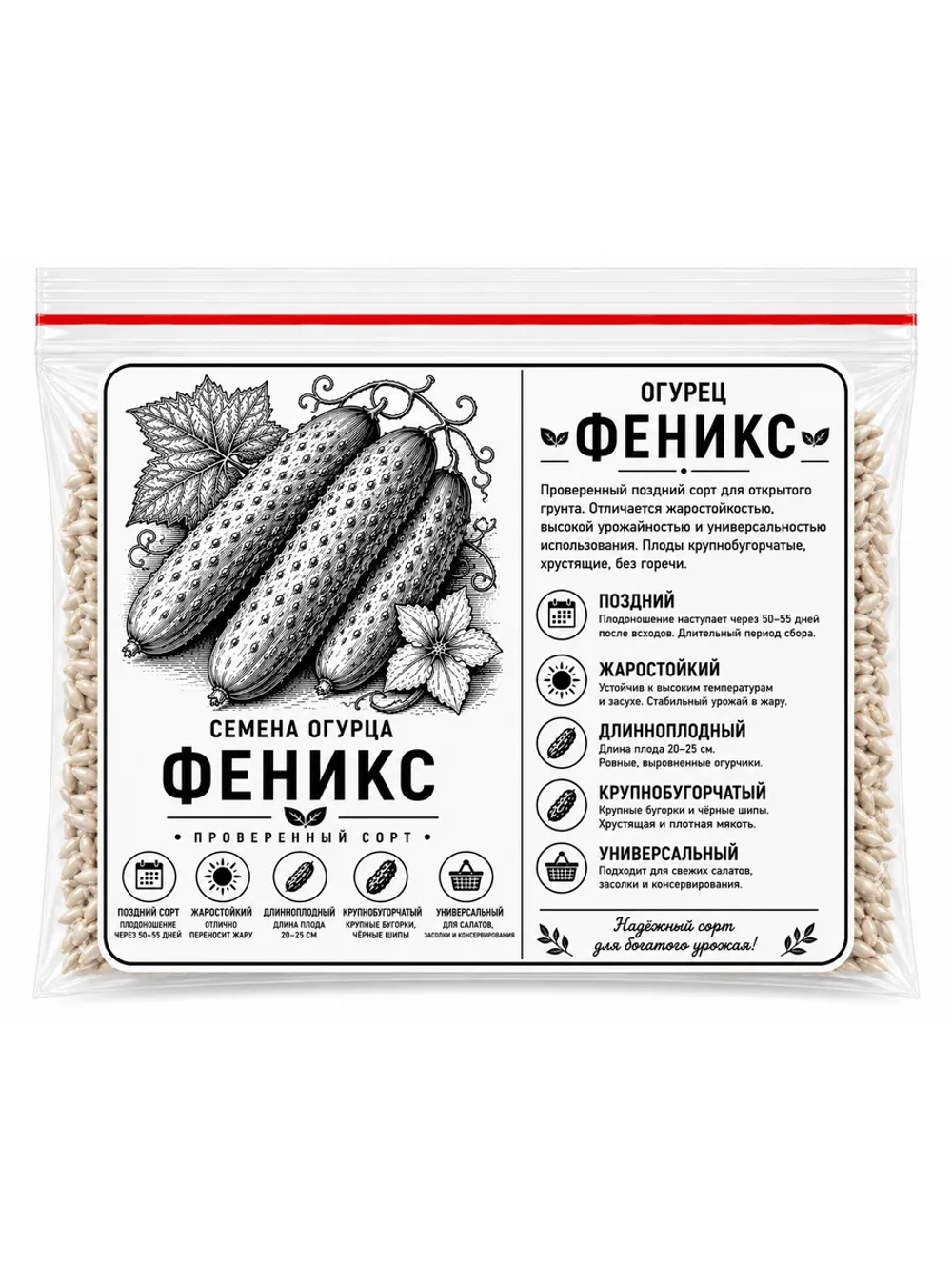 Семена огурца Феникс