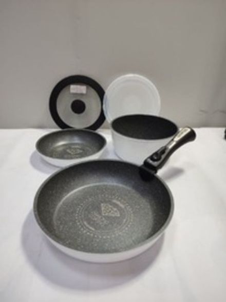 Набор сковород из 6 предметов IRIS OHYAMA H-IS-SE6 White (1/4)