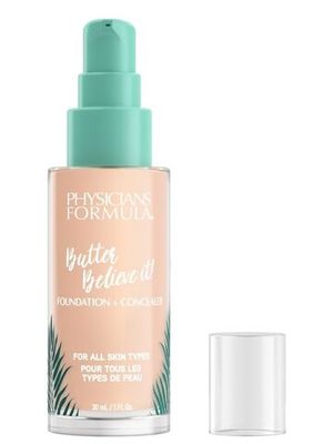 PHYSICIANS FORMULA Тональный крем-корректор Butter Believe It! Foundation Concealer, тон: белоснежно-светлый, 30 мл